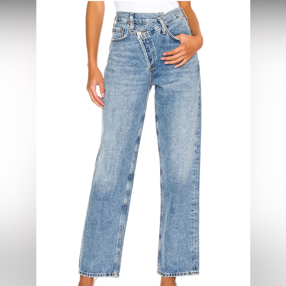 AGOLDE Criss Cross Jeans
